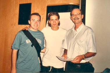 School Director with two participants